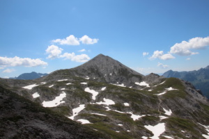 Weg zur Akarscharte