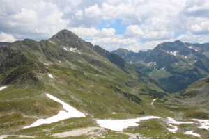 Blick zum Znachtal in Richtung Lungau